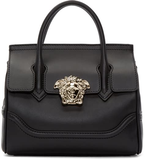 borsa bauletto versace|versace black label purses.